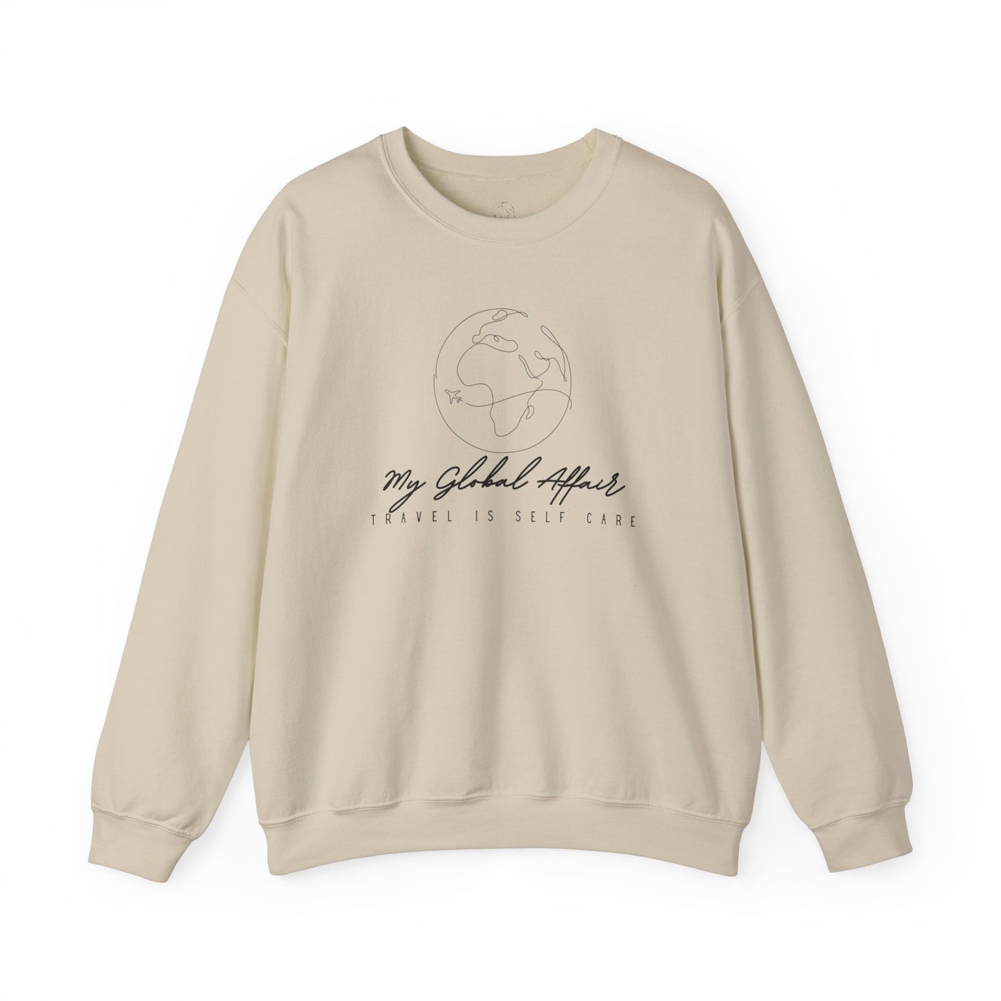 Travel Is Self Care Crewneck Sweatshirt - My Global Affair