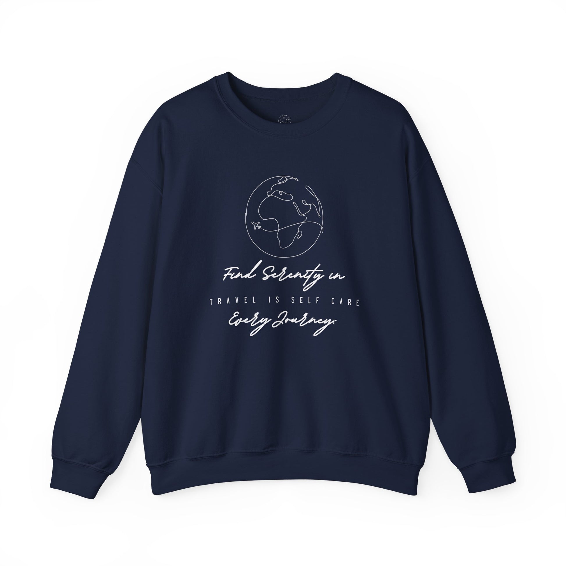 Find Serenity in Every Journey Crewneck Sweatshirt - My Global Affair