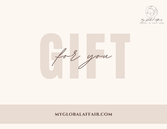 My Global Affair E-Gift Certificate - My Global Affair