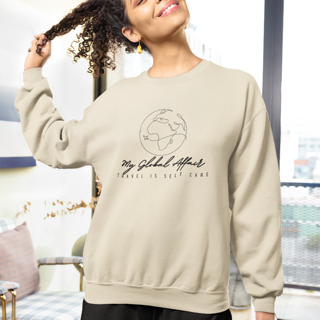 Travel Is Self Care Crewneck Sweatshirt - My Global Affair