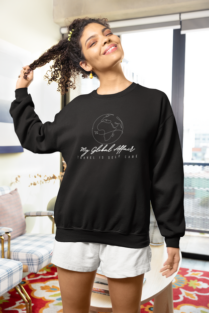 Travel Is Self Care Crewneck Sweatshirt - My Global Affair